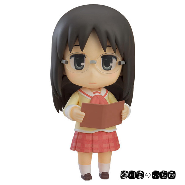 日本代购 日常 水上麻衣 可爱 10厘米 活动手办 粘土人 q版娃娃