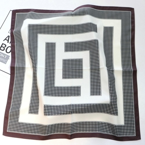 春夏韩国时尚百搭仿真小丝巾