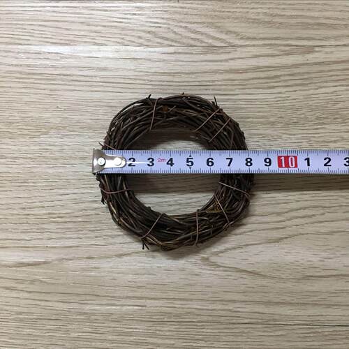 工艺品干藤条蛤蟆藤花环藤环 花店手工花艺花环 圣诞节庆装饰品