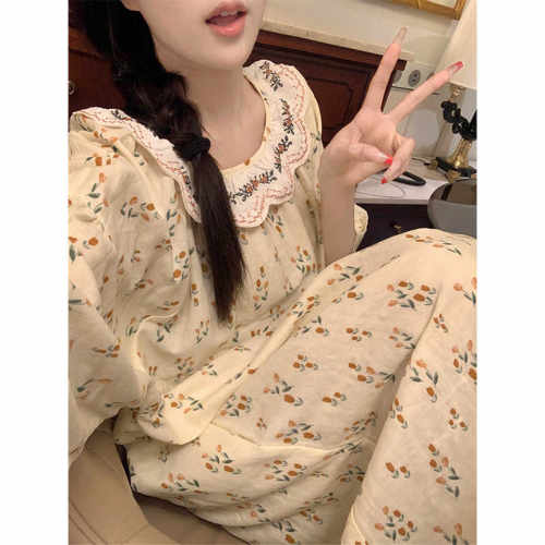 短袖家居服睡衣夏季可外穿