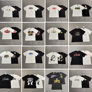 CORTEIZ恶魔岛短袖t恤夏季男女宽松休闲圆领INS美式高街潮牌T恤衫