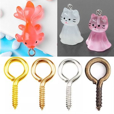 羊角钉羊眼钉材料包石塑黏土