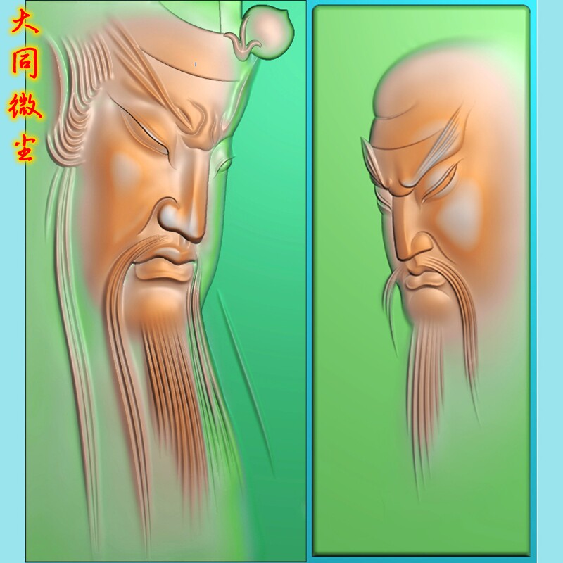 浮雕图/精雕图/灰度图/电脑雕设计素材/源文件