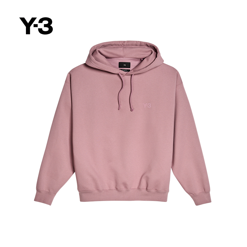 Y-3/Y3山本耀司男女春季抽绳连帽卫衣运动休闲宽松重磅套头JD9819