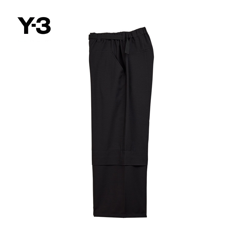 Y-3/Y3山本耀司2025秋季新品男士宽松流苏大口袋休闲长裤子JN3704