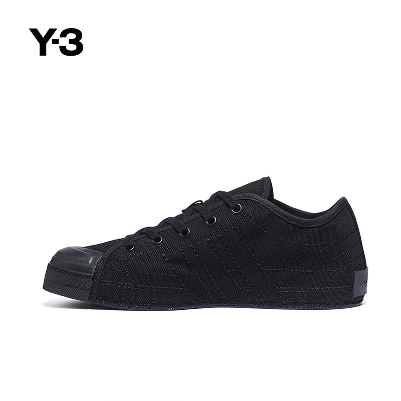 Y-3/Y3山本耀司2025春季新品时尚帆布休闲鞋男女同款低帮JS0591