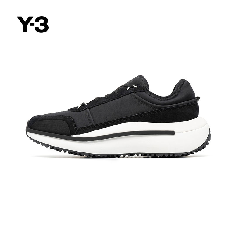 Y-3/Y3山本耀司男女同款情侣款厚底运动时尚休闲系带老爹鞋GZ9157