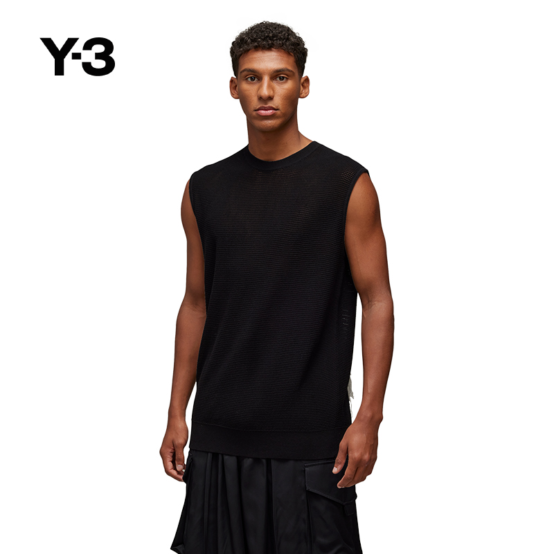 Y-3/Y3山本耀司2025春季新品时尚休闲男女同款时尚背心JN4874