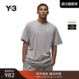 休闲T恤圆领宽松短袖 情侣款 Y3山本耀司春夏季 IV5645