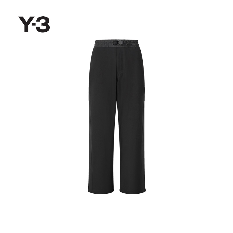 Y-3/Y3山本耀司男士休闲裤中腰春夏修身运动时尚直筒长裤子H63032