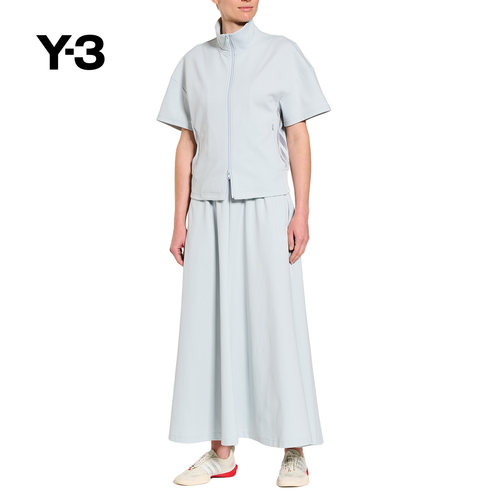 Y-3/Y3山本耀司女士拉链休闲运动短袖夹克JL6671