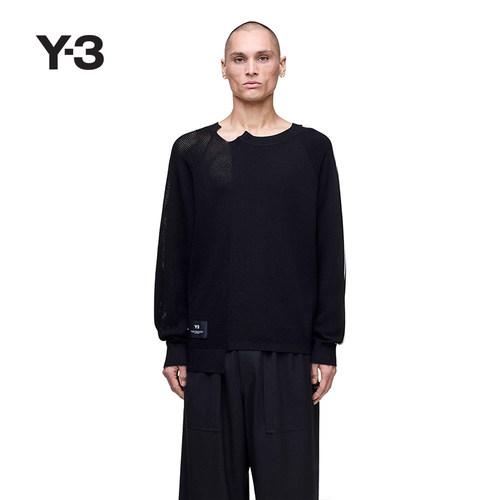 Y-3山本耀司男女同款针织毛衣