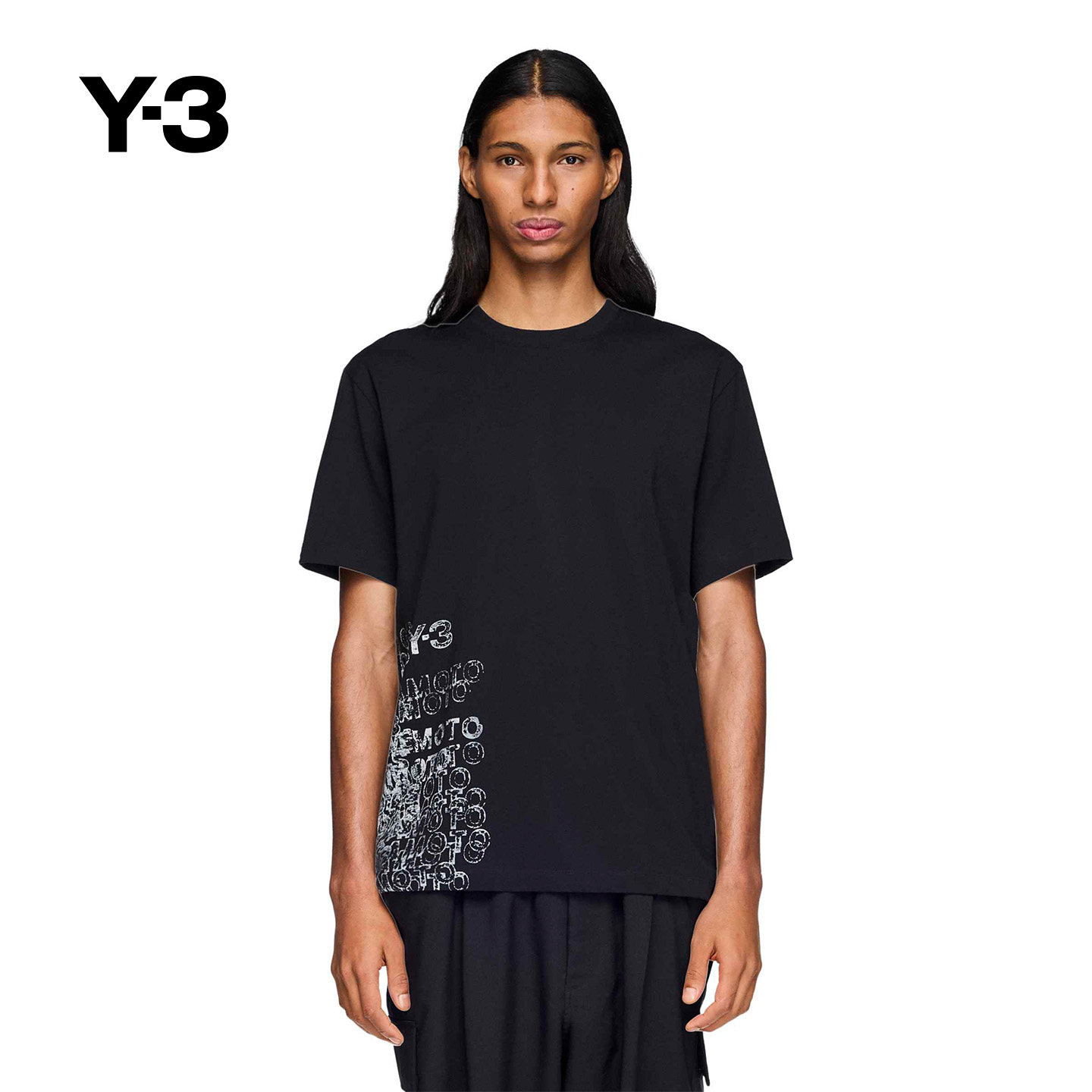 Y-3山本耀司印花短袖T恤男女款图片