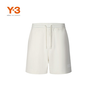 Y3山本耀司夏季 时尚 子IB4793 宽松休闲纯色男士 抽绳运动短裤