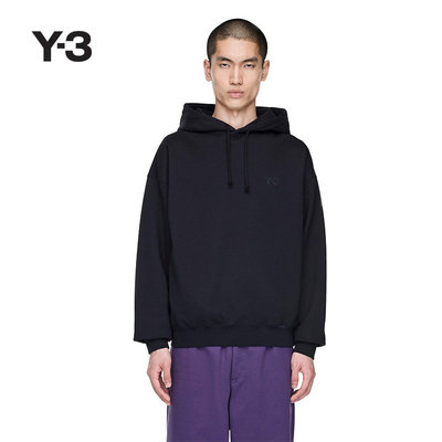 Y-3/Y3山本耀司春季男女同款休闲连帽卫衣套头KA3112
