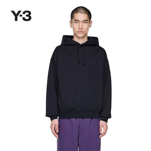 Y-3/Y3山本耀司春季男女同款休闲连帽卫衣套头KA3112