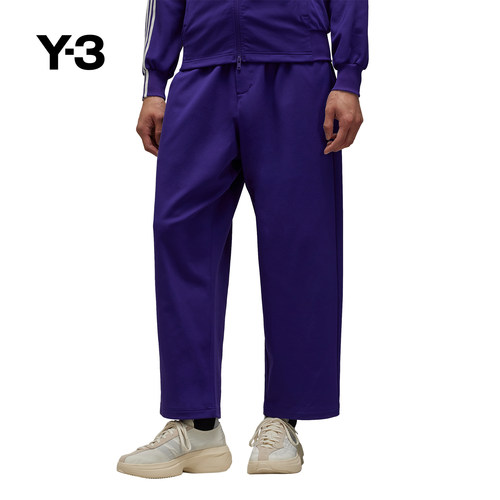 Y3山本耀司男士三条纹运动长裤