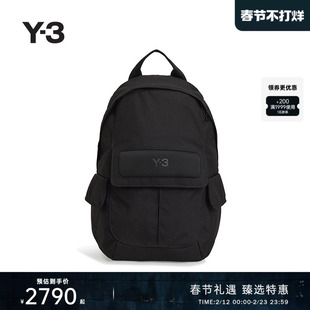 [2026春季新款]Y-3/Y3 山本耀司男女同款时尚休闲双肩背包JV9721
