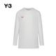 季 运动T恤宽松纯色长袖 末折扣 情侣款 HT4733 Y3山本耀司春季