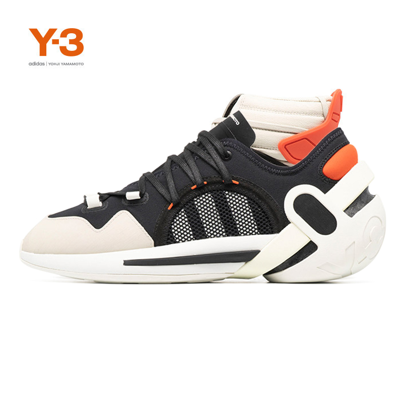 Y-3/Y3山本耀司时尚休闲鞋轻便系带运动鞋子尖头情侣款 GZ9136