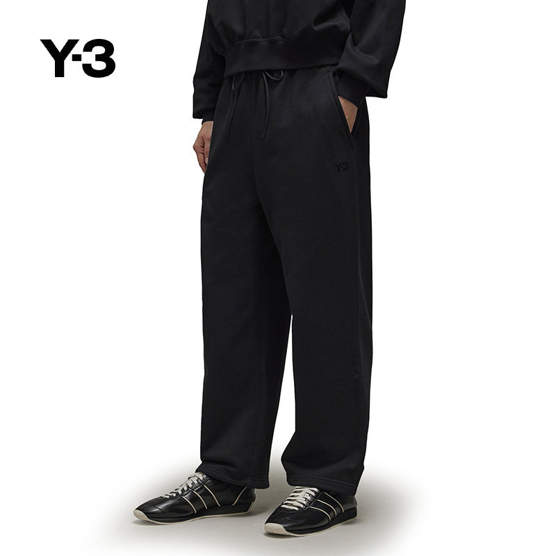 Y-3山本耀司女士宽松直筒休闲裤图片
