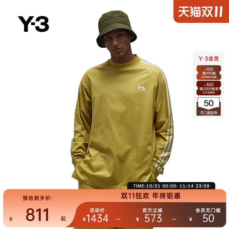 Y-3男士休闲T恤3SLSTEE