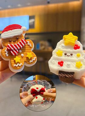 食品级硅胶圣诞老人解压捏捏乐