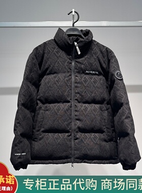 B2ACF4522太平鸟男装2025冬季新款B2ACF4522J9提花立领羽绒服1499