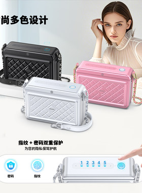iDiskk指纹密码隐私女式小众包包