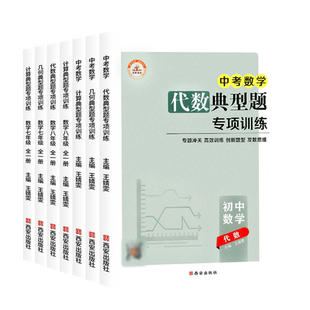 初一数学专题训练人教版计算题满分专项训练七八九年级数学上册下册 初中初一初二初三中考数学代数几何题有理数训练习题册必刷题