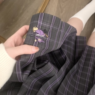 甜猫酱原创【小女巫】正版jk格裙校供感半身裙女学院风日系百褶裙