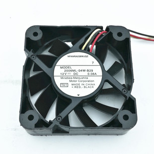 12V 超静音风扇 2006ML 投影机 3线 0.06A 5015 B29 04W NMB 原装