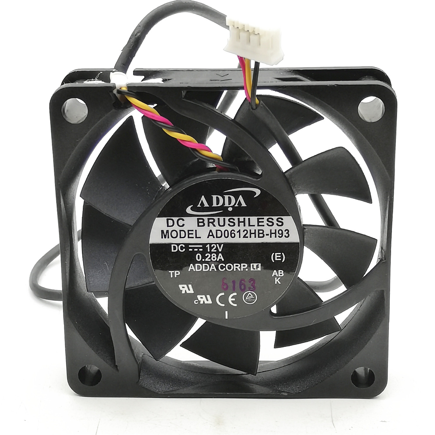 全新原装 ADDA AD0612HB-H93 6015 12V 6CM 0.28A 投影仪散热风扇