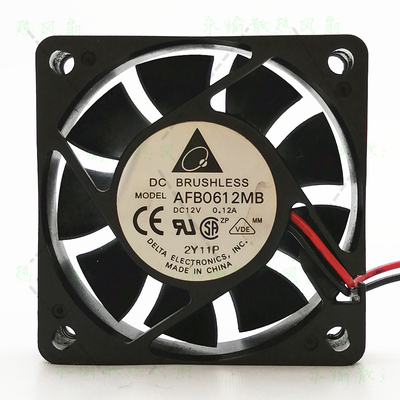 台达 AFB0612MB 6015 12V 0.12A 6CM CPU 机箱电源散热风扇小风机
