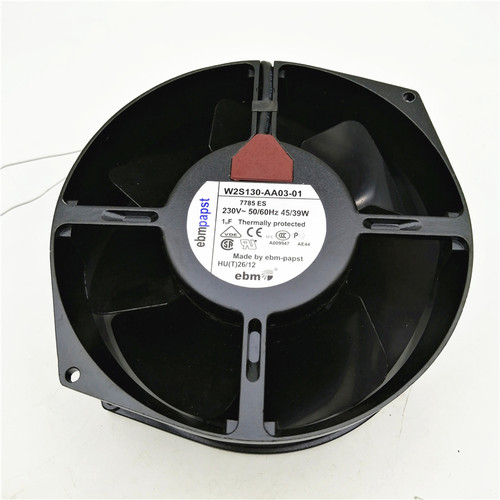 全新 17050 W2S130-AA03-01 AC230V 45W 17cm 全金属电梯风机风扇