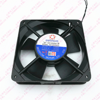 BESTFLOW KA12025A22 220~240V AC 25/20W 12CM 12025 交流风扇