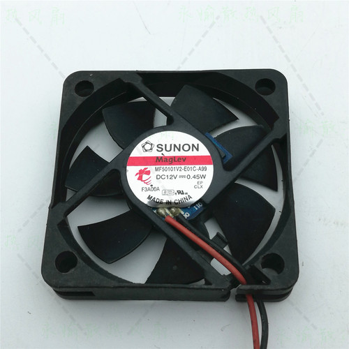 原装 SUNON MF50101V2-E01C-A99 5010 12V 5CM 静音电源 散热风扇