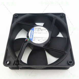 原装 12V 12cm 轴流风扇 4312NHH 6.5W ebmpapst 德国 正品 12032