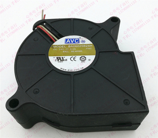 原装正品AVC离心涡轮鼓风机 BA06025B24H DC24V 0.3A 6025 变频器