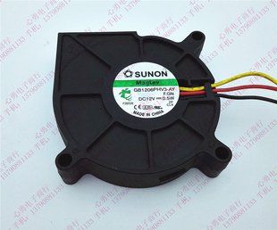 GB1206PHV3 建准静音散热鼓风机 6015 0.5W 原装 12V SUNON