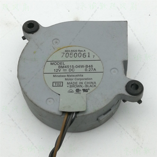 04W B46 4.5CM NMB 苹果投影机风扇 4515 BM4515 0.27A 原装 12V