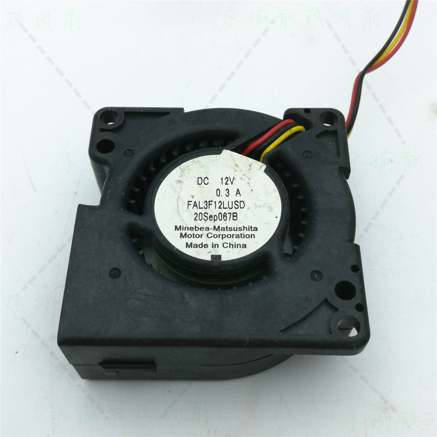 原装松下 FAL3F12LUSD 12V 0.3A 5020 5CM 投影机涡轮鼓散热风扇