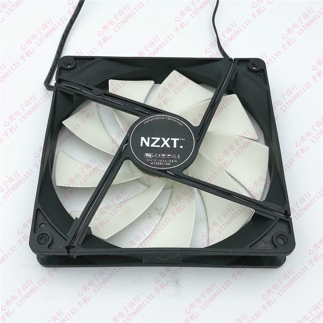原装NZXT/恩杰 A1425L12S 12V 0.3A 3.6W 14025 机箱发光散热风扇