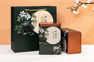 鸭屎香单枞茶熟茶醇香型1斤2铁罐礼盒装潮州凤凰单丛茶高山乌龙茶