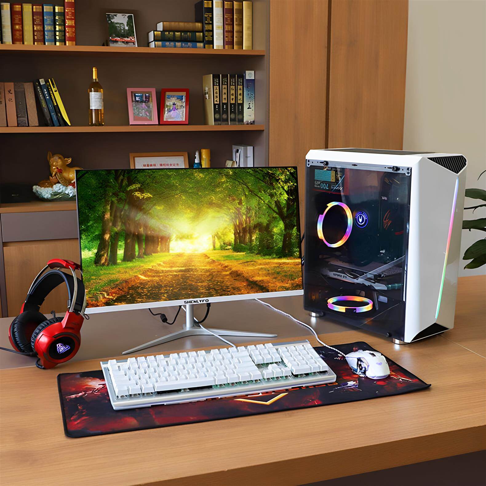 二手i5 i7台式机组装机电脑主机全套办公家用整机diy高配lol 吃鸡