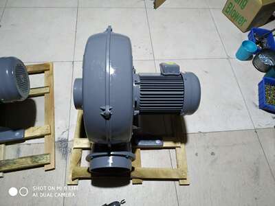 全新布匹包装机械用PF-2005 3.7KW直叶式大风量离心中压铝壳风机