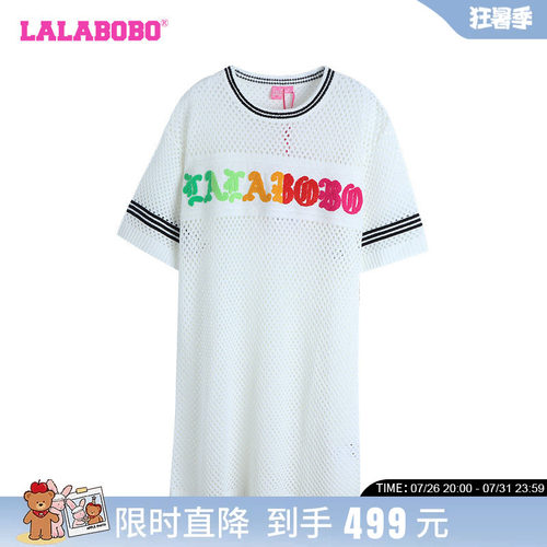 LALABOBO宽松休闲连衣裙