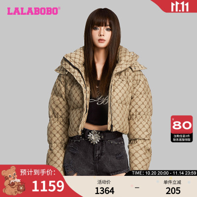 LALABOBO女防寒保暖羽绒服