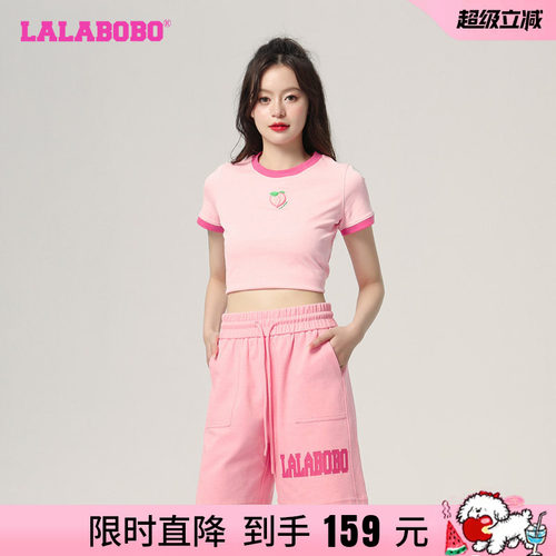 LALABOBO春夏LALABOBO高腰宽