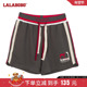 新款 美式 休闲运动宽松抽绳短裤 LALABOBO2024夏季 女LBCB WXZD42